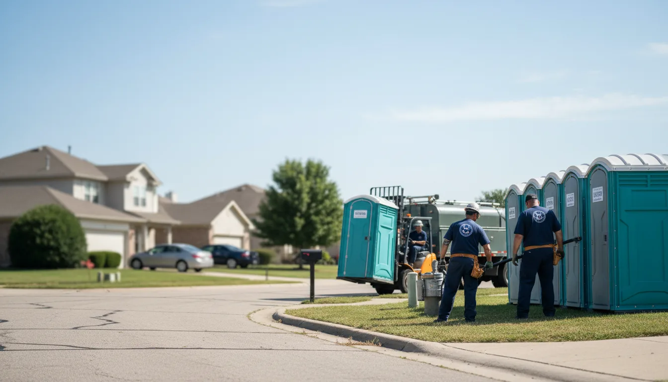 Porta Potty Rental in Mumford, TX near me